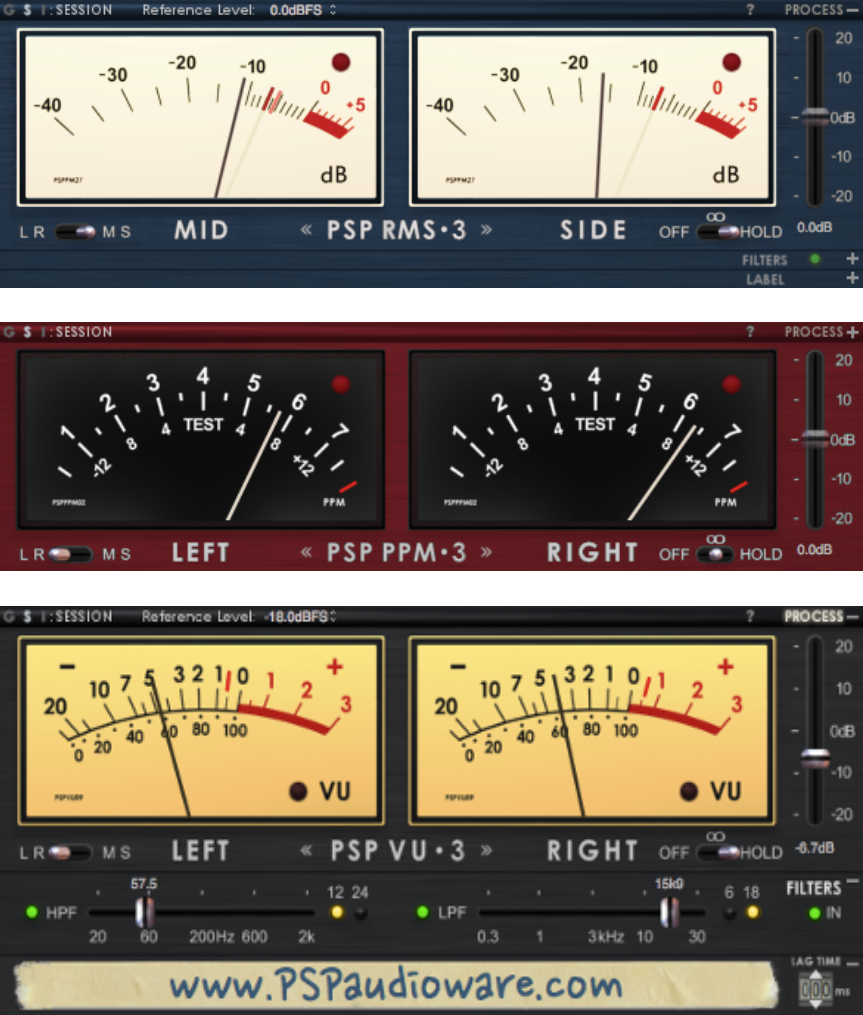 PSP Audioware PSP TripleMeter